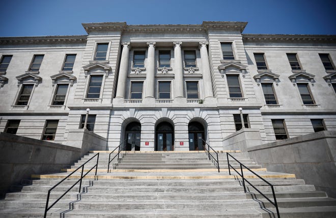 The Greene County Historic Courthouse on Friday, Sept. 8, 2023.