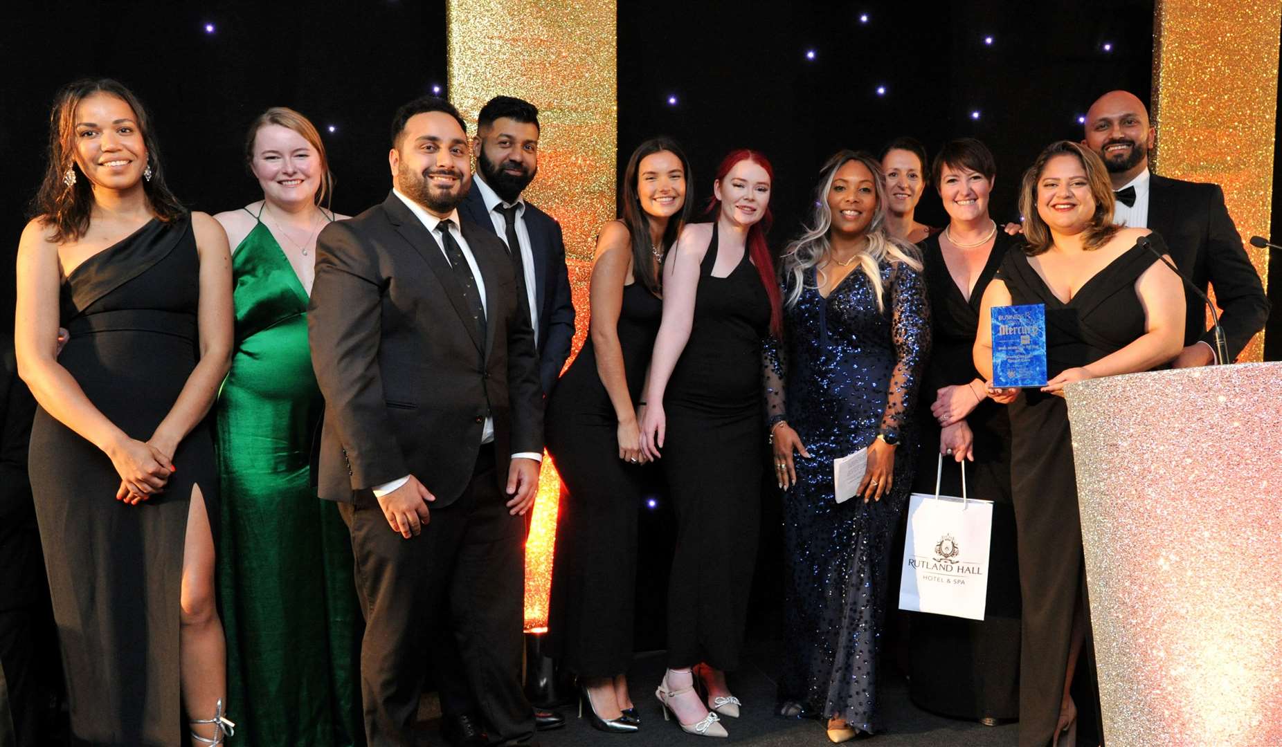 Green Oakham Dental Care is named Small Business of the Year at the Mercury Business Awards 2023