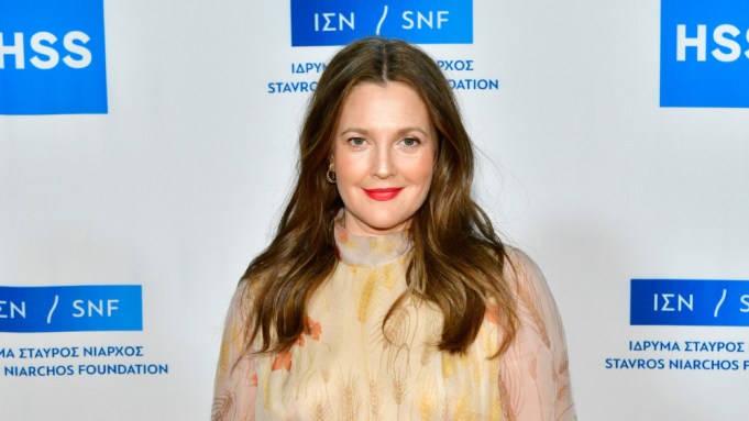 Drew Barrymore attends HSS 37th Annual Tribute Dinner at American Museum of Natural History on June 06, 2022 in New York City.