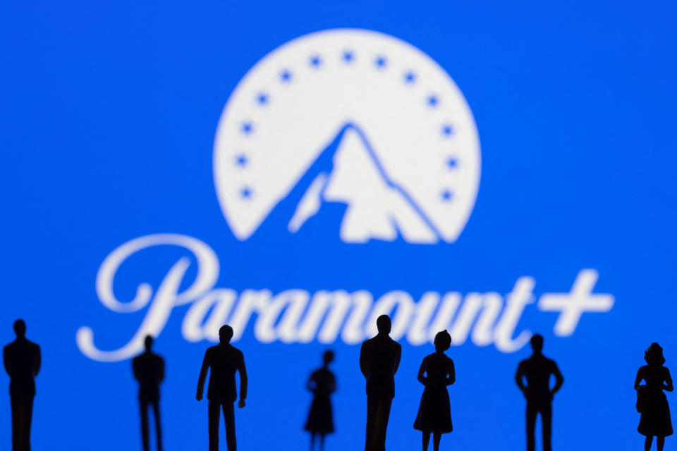 FILE PHOTO: Paramount is currently in exclusive merger talks with David Ellison's Skydance Media, according to a source familiar with the matter. REUTERS/Dado Ruvic/Illustration/File Photo