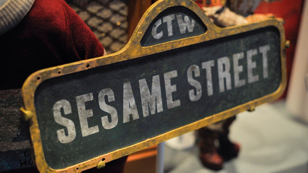 Sesame Street Sign