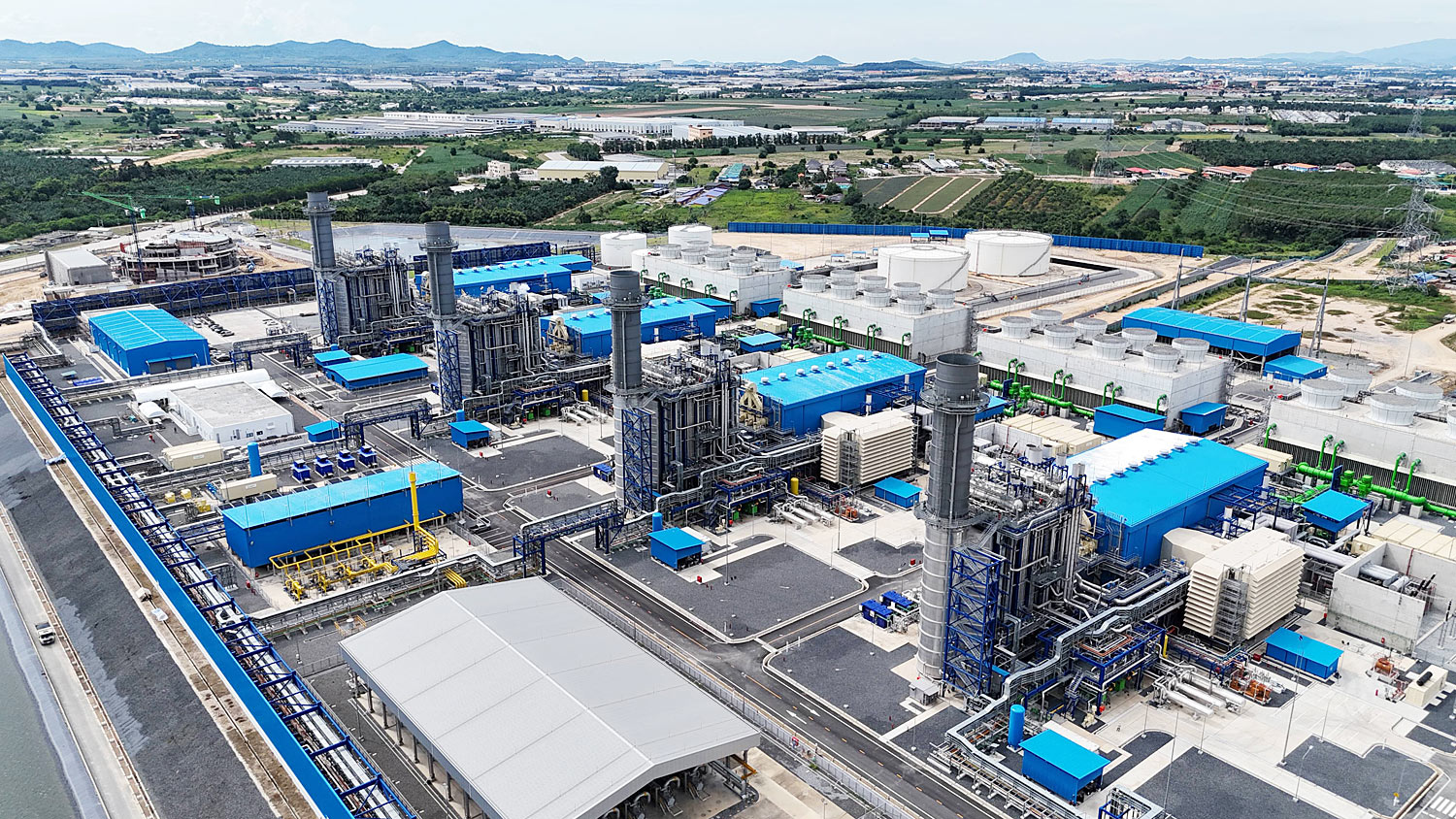 The Gulf PD power plant in Rayong