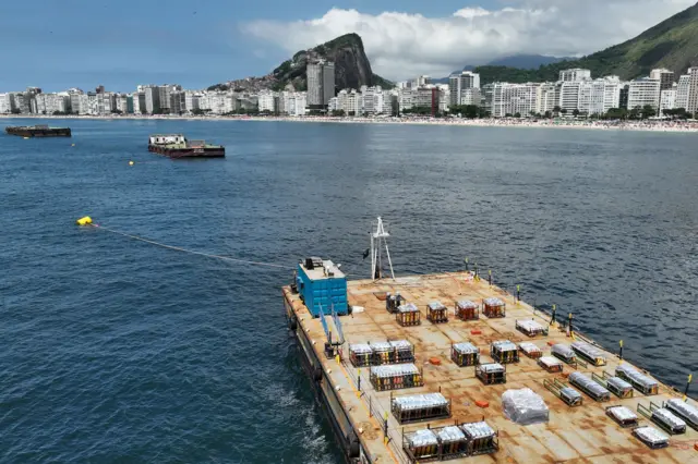 Barge Loaded with Fireworks