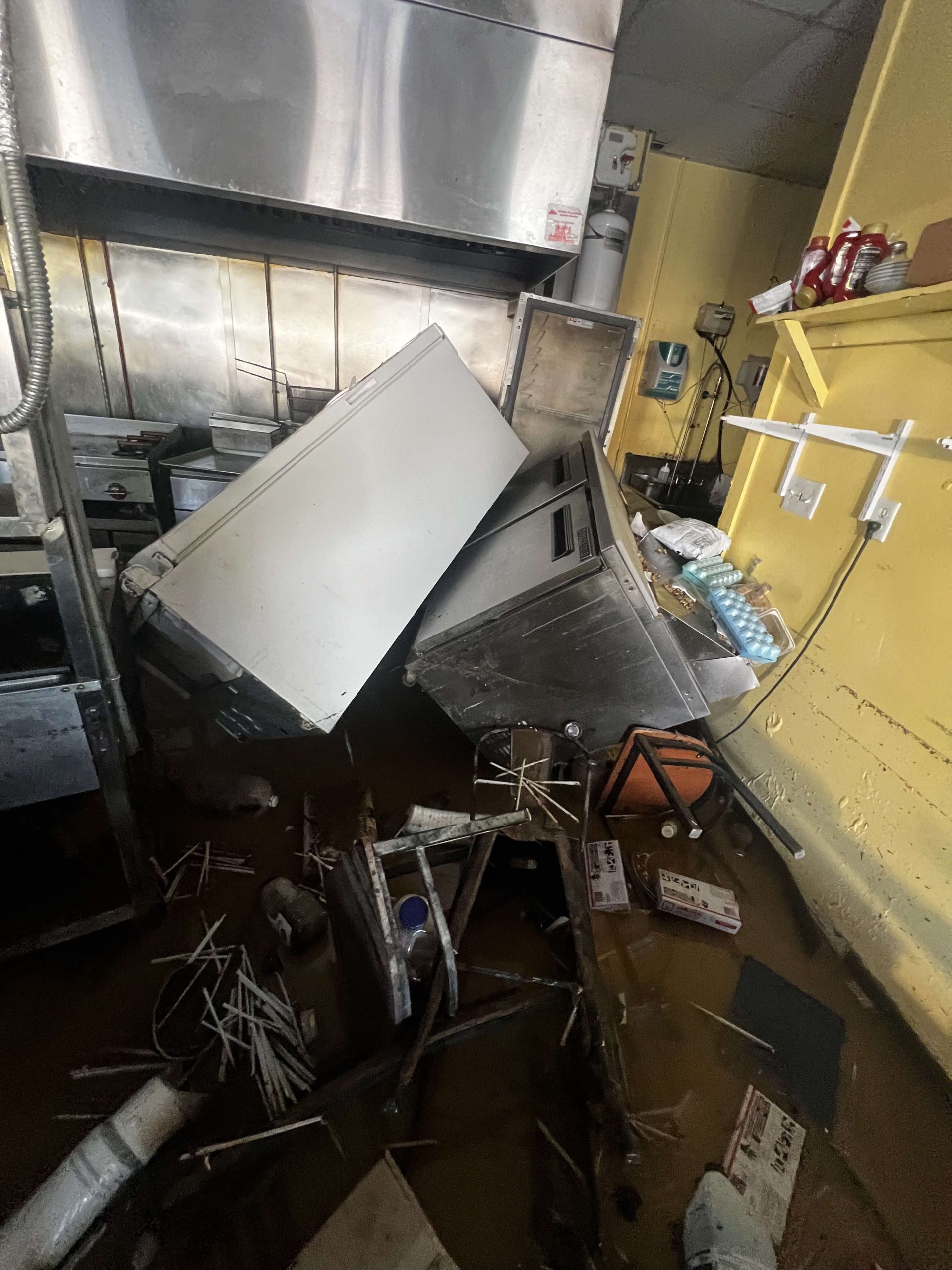 Damascus Diner Flood Damage