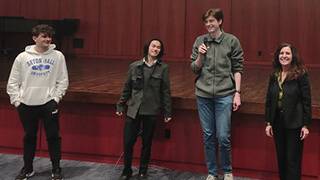 Unlocking Legal Clarity: How AI Legalese Decoder Enhances Supply Chain Insights from Industry Leader Denise Allec 2 Denise Allec with Students