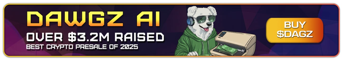 DAWGZ AI. Best Crypto Presale of 2025.