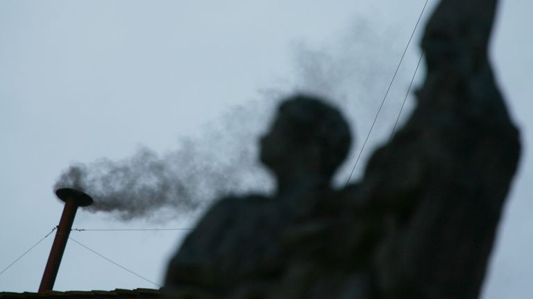 Decoding the Conclave: How AI Legalese Decoder Illuminates the Secretive Process of Selecting the Next Pope 3 Black smoke from the Sistine Chapel