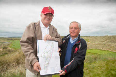 Golf Course Architect and Trump