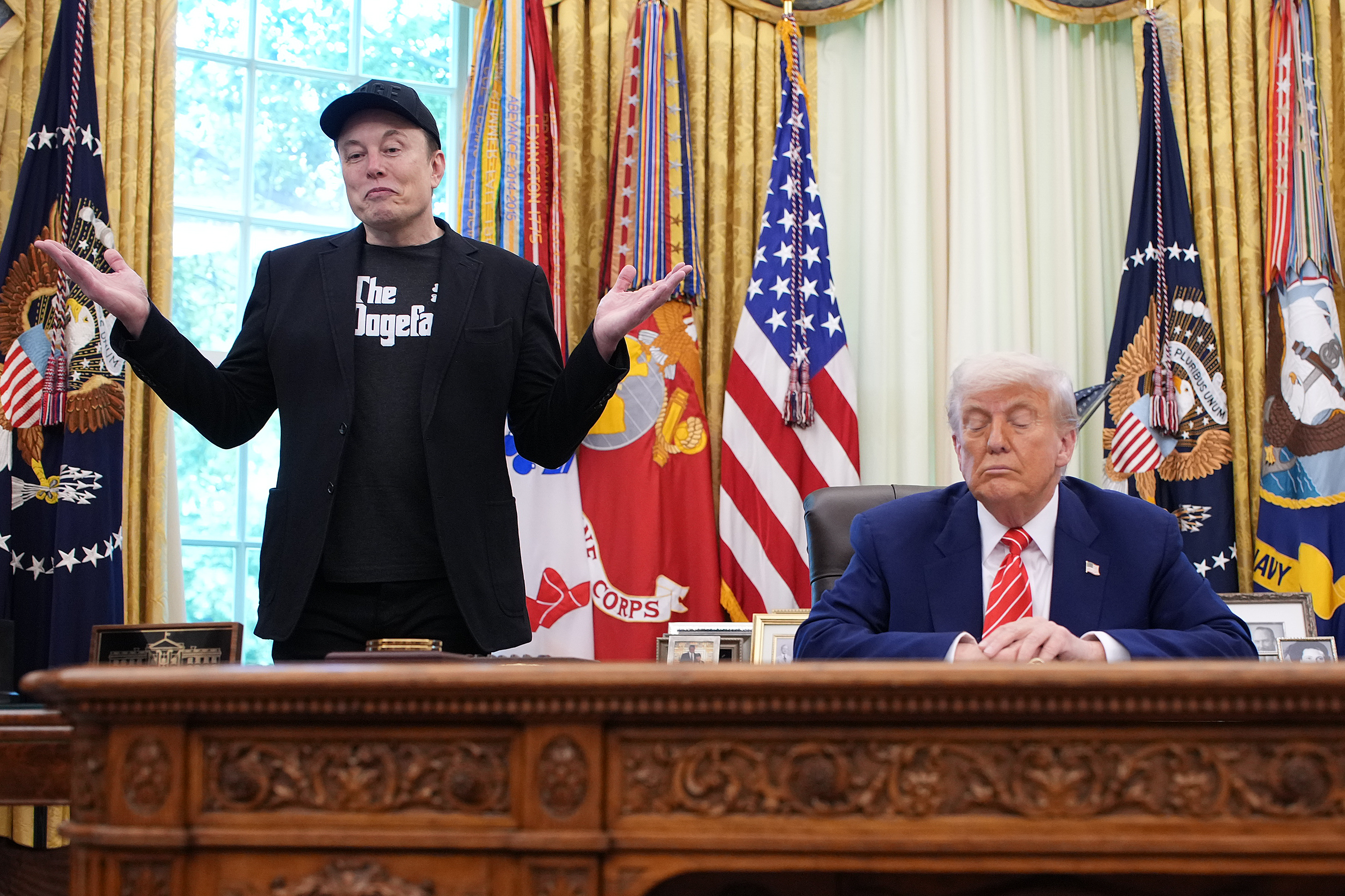 Elon Musk and President Trump