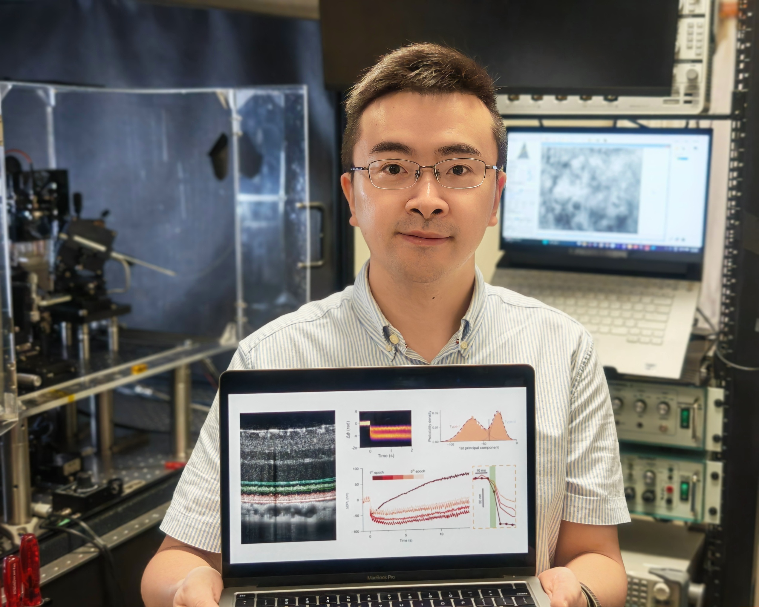 How AI Legalese Decoder Simplifies Understanding New Tech's Night-Vision Cell Twitch 1 NTU Nanyang Asst Prof Tong Ling, who devised an advance imaging method to assess night vision in the eye