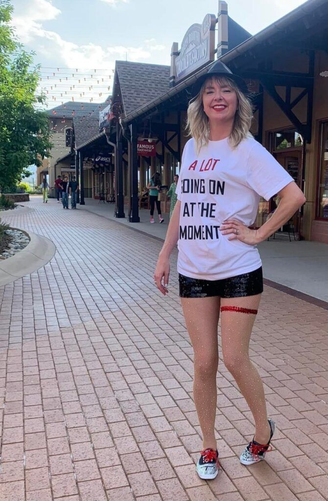 Lee started out making simple shirts for herself and her friends.